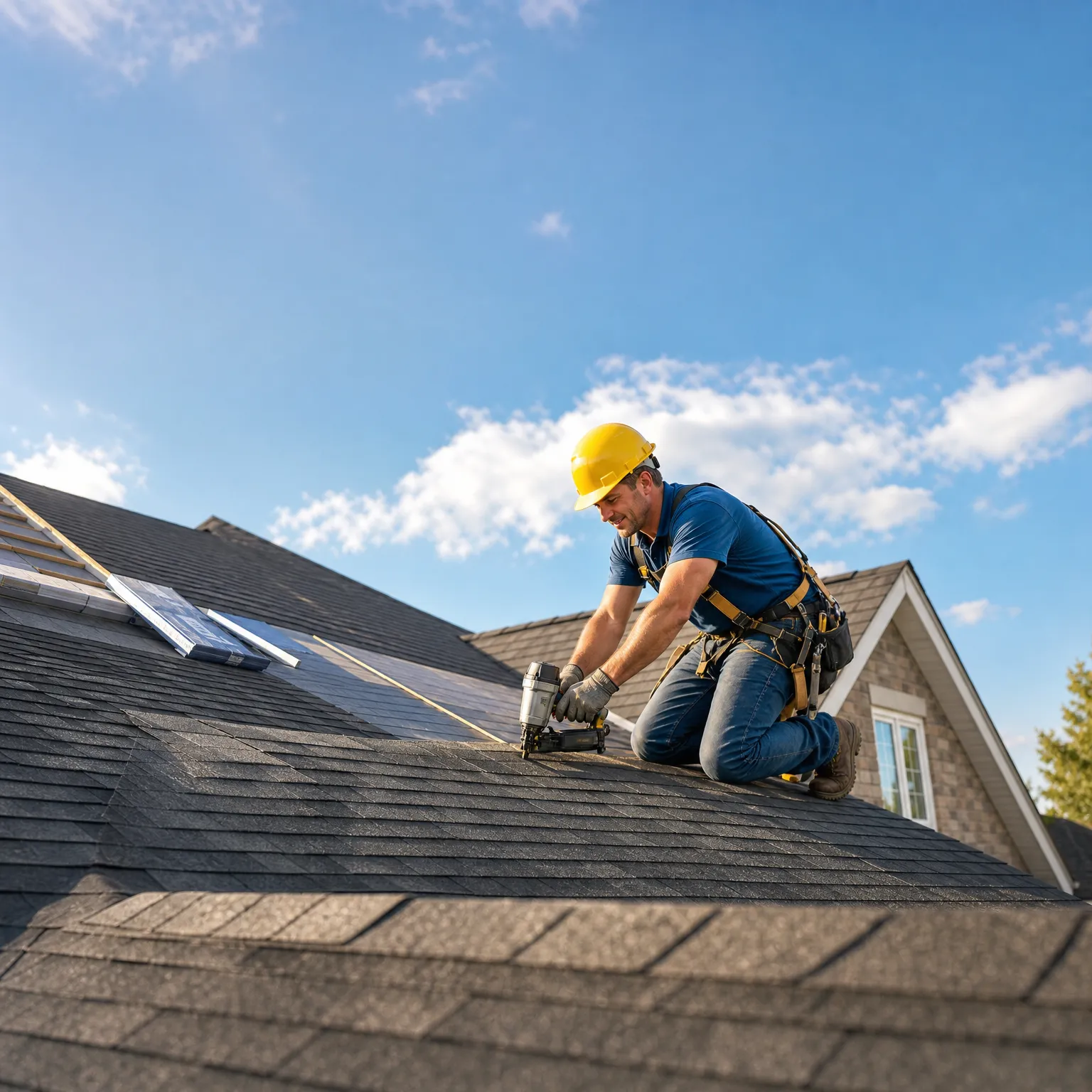 Residential roof replacement