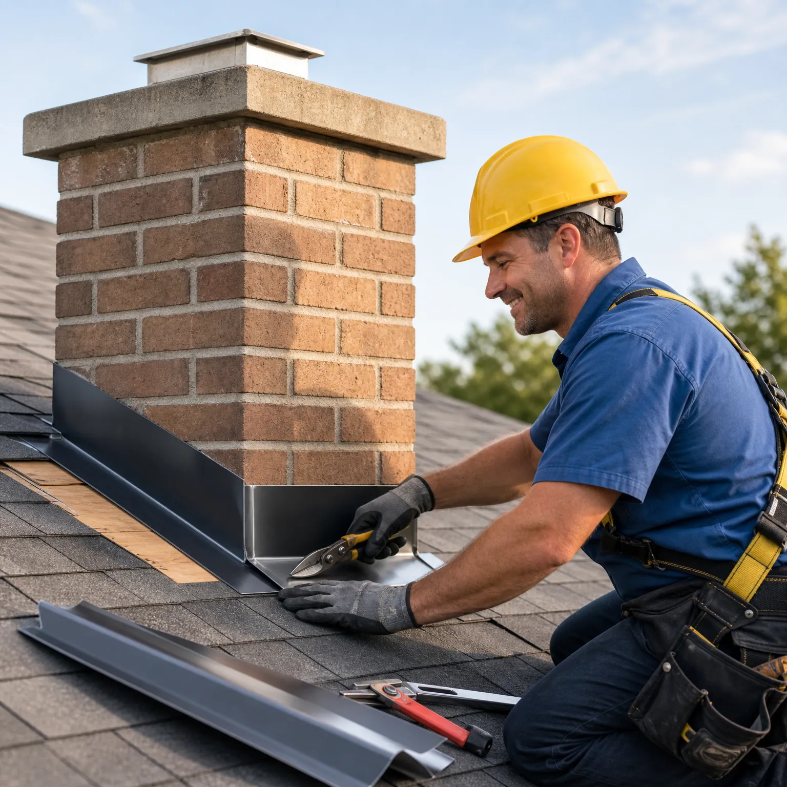Exterior renovation work
